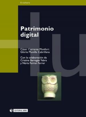 Cover of the book Patrimonio digital by Adriana Gil Juárez, Tere Vida Mombiela