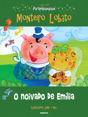 Book cover of O noivado de Emília