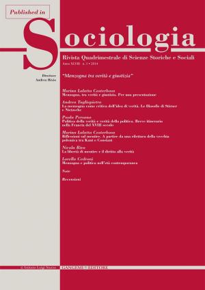 Cover of the book Menzogna, tra verità e giustizia. Per una presentazione by Enrico Cicalò