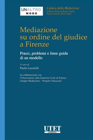 Cover of the book Mediazione su ordine del giudice a Firenze by Michele Vietti