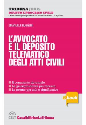 Cover of the book L'avvocato e il deposito telematico degli atti civili by Francesco Bartolini
