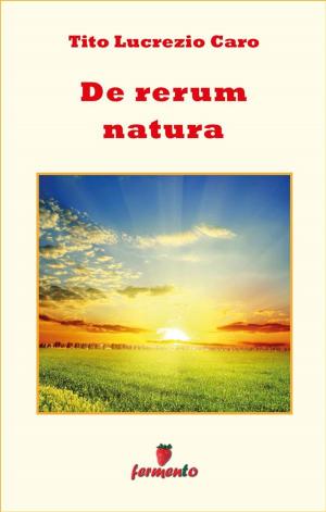 Cover of the book De rerum natura - testo in italiano by Antonio Gramsci