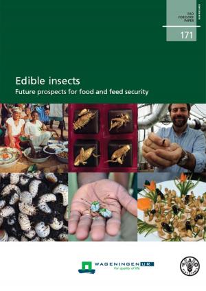 Book cover of Edible Insects: Future Prospects for Food and Feed Security
