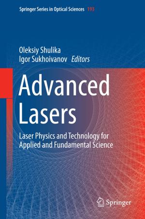 Cover of the book Advanced Lasers by Nan Chai