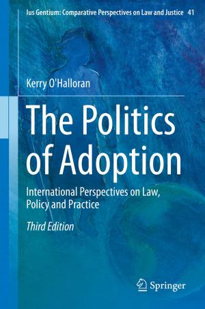Cover of the book The Politics of Adoption by F. Wilson, W. G. Park