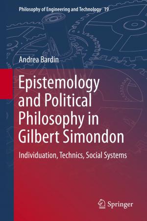 Cover of the book Epistemology and Political Philosophy in Gilbert Simondon by P.M. Adler, J.-F. Thovert