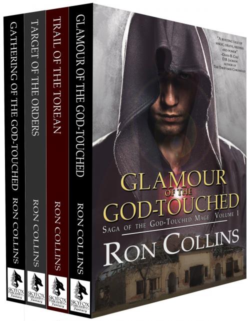 Cover of the book Saga of the God-Touched Mage (Vol 1-4) by Ron Collins, Skyfox Publishing