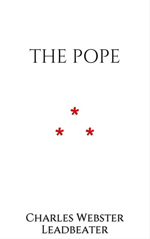 Cover of the book The Pope by Charles Webster Leadbeater, Edition du Phoenix d'Or