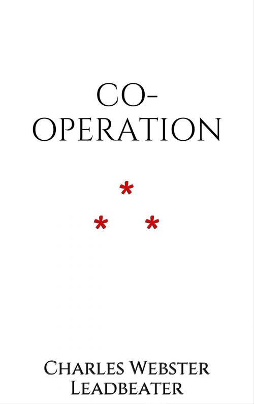 Cover of the book Co-operation by Charles Webster Leadbeater, Edition du Phoenix d'Or