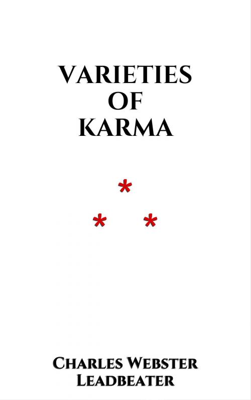 Cover of the book Varieties of Karma by Charles Webster Leadbeater, Edition du Phoenix d'Or