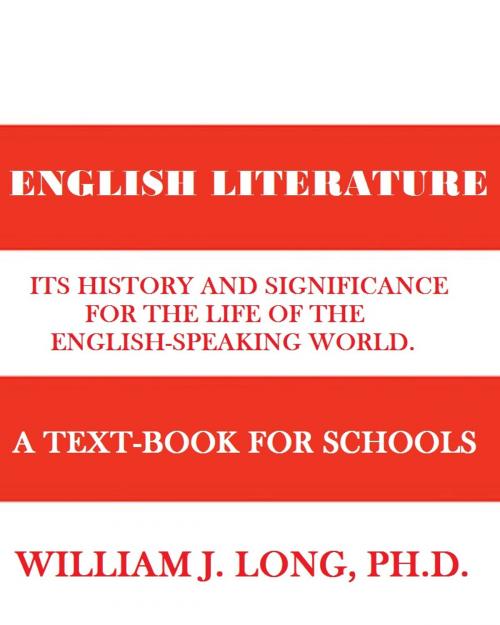 Cover of the book English Literatyre by William J. Long, Variety Books