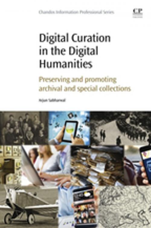 Cover of the book Digital Curation in the Digital Humanities by Arjun Sabharwal, Elsevier Science