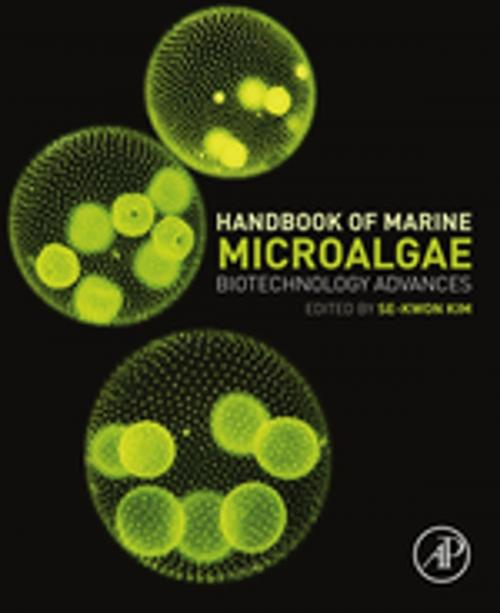 Cover of the book Handbook of Marine Microalgae by , Elsevier Science