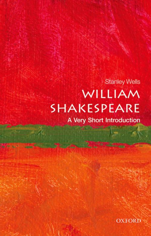 Cover of the book William Shakespeare: A Very Short Introduction by Stanley Wells, OUP Oxford