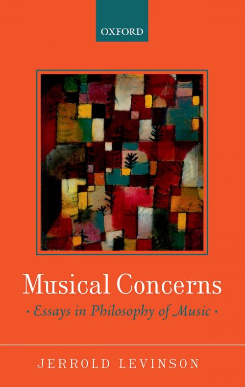 Cover of the book Musical Concerns by Jerrold Levinson, OUP Oxford