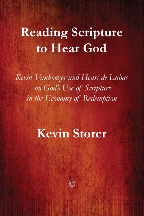 Cover of the book Reading Scripture to Hear God by Kevin Storer, James Clarke & Co