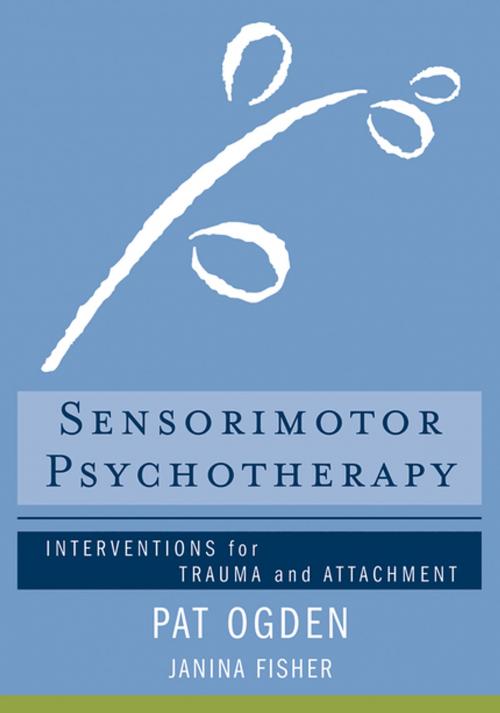 Cover of the book Sensorimotor Psychotherapy: Interventions for Trauma and Attachment (Norton Series on Interpersonal Neurobiology) by Pat Ogden, Ph.D., Janina Fisher, W. W. Norton & Company