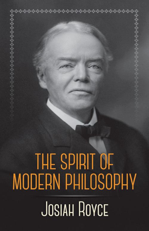 Cover of the book The Spirit of Modern Philosophy by Josiah Royce, Dover Publications