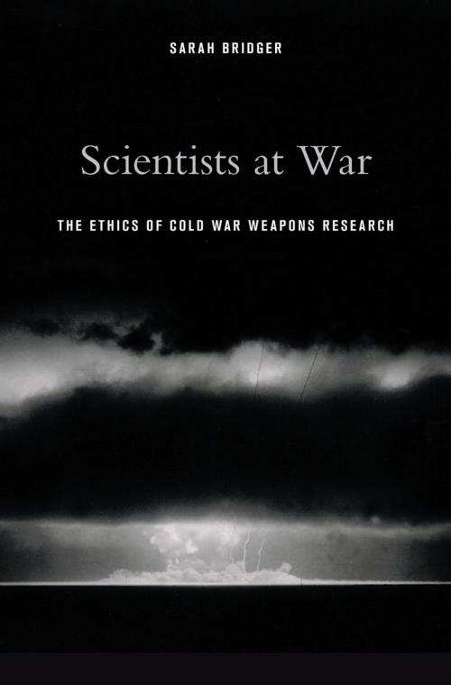 Cover of the book Scientists at War by Sarah Bridger, Harvard University Press