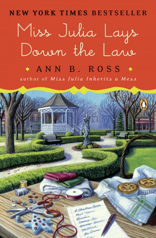 Cover of the book Miss Julia Lays Down the Law by Ann B. Ross, Penguin Publishing Group