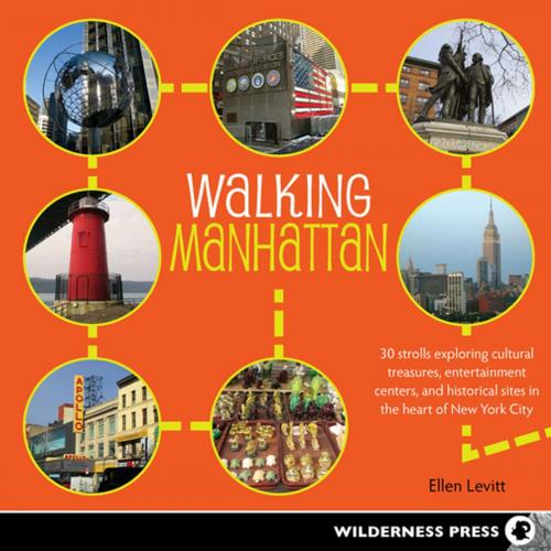 Cover of the book Walking Manhattan by Ellen Levitt, Wilderness Press