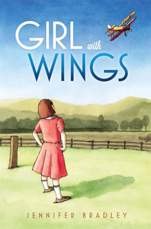 Cover of the book Girl with Wings by Jennifer Bradley, Woodslane Press