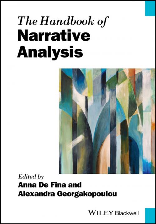Cover of the book The Handbook of Narrative Analysis by Anna De Fina, Alexandra Georgakopoulou, Wiley