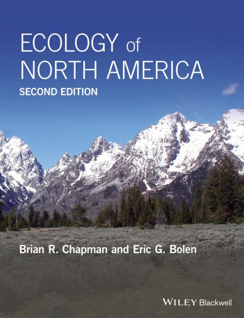 Cover of the book Ecology of North America by Brian R. Chapman, Eric G. Bolen, Wiley
