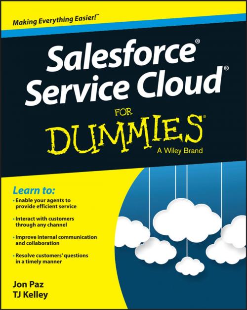 Cover of the book Salesforce Service Cloud For Dummies by Jon Paz, T. J. Kelley, Wiley