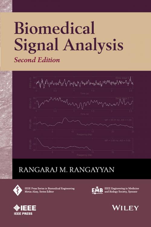 Cover of the book Biomedical Signal Analysis by Rangaraj M. Rangayyan, Wiley
