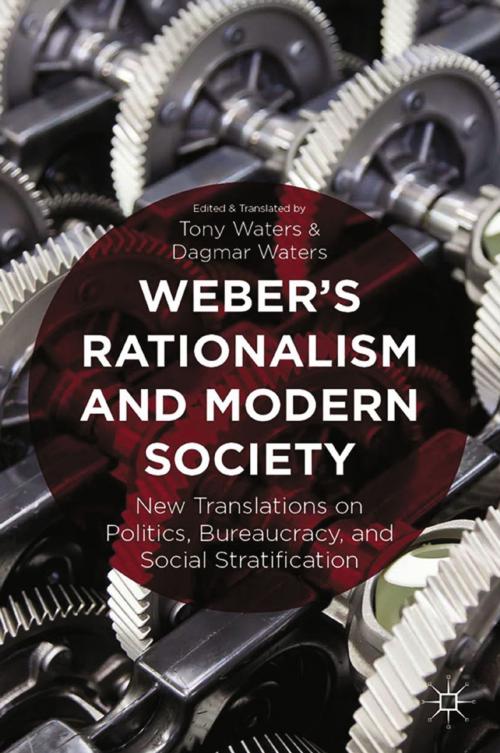 Cover of the book Weber's Rationalism and Modern Society by , Palgrave Macmillan US