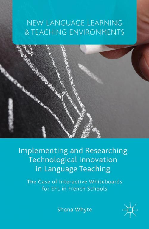 Cover of the book Implementing and Researching Technological Innovation in Language Teaching by S. Whyte, Palgrave Macmillan UK