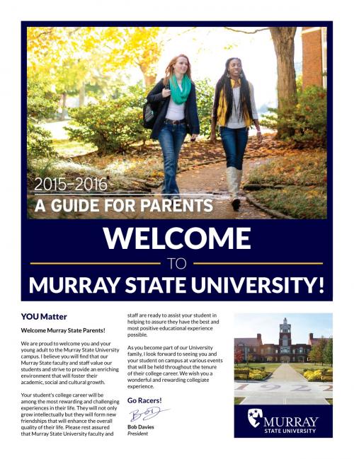 Cover of the book Murray State University 2015-2016 Guide For Parents by UniversityParent, UniversityParent