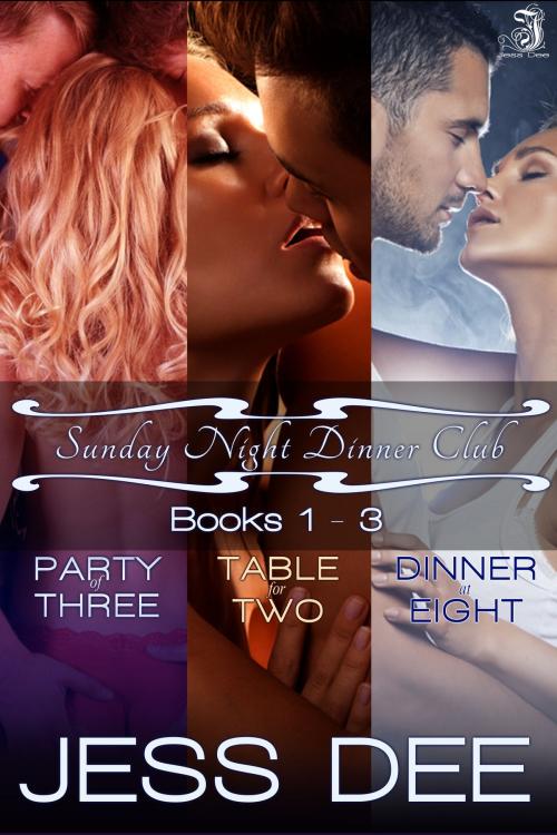 Cover of the book Sunday Night Dinner Club: Box Set (Books 1-3) by Jess Dee, Jess Dee