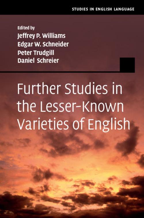 Cover of the book Further Studies in the Lesser-Known Varieties of English by , Cambridge University Press