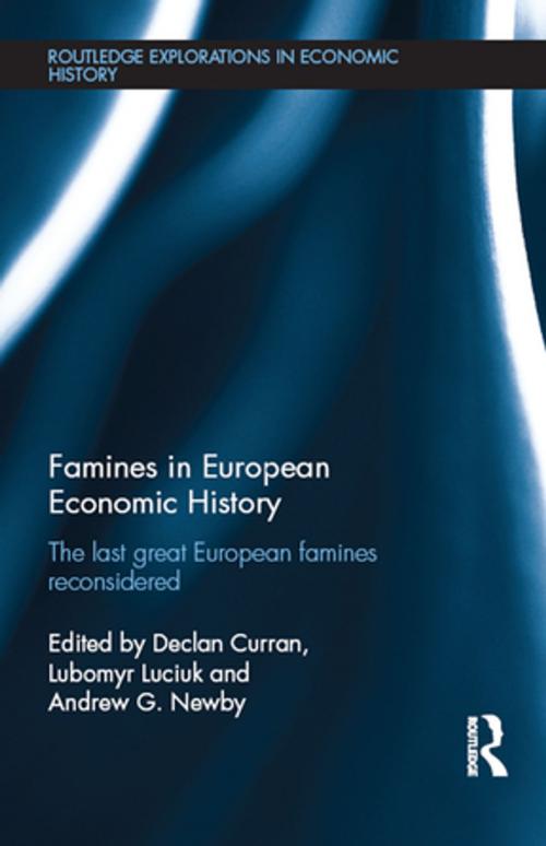 Cover of the book Famines in European Economic History by , Taylor and Francis