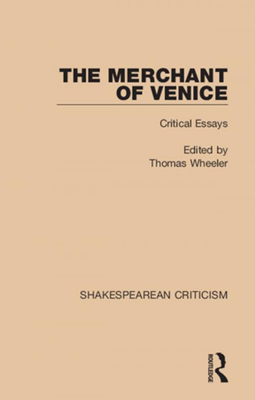 Cover of the book The Merchant of Venice by , Taylor and Francis