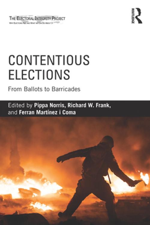 Cover of the book Contentious Elections by , Taylor and Francis