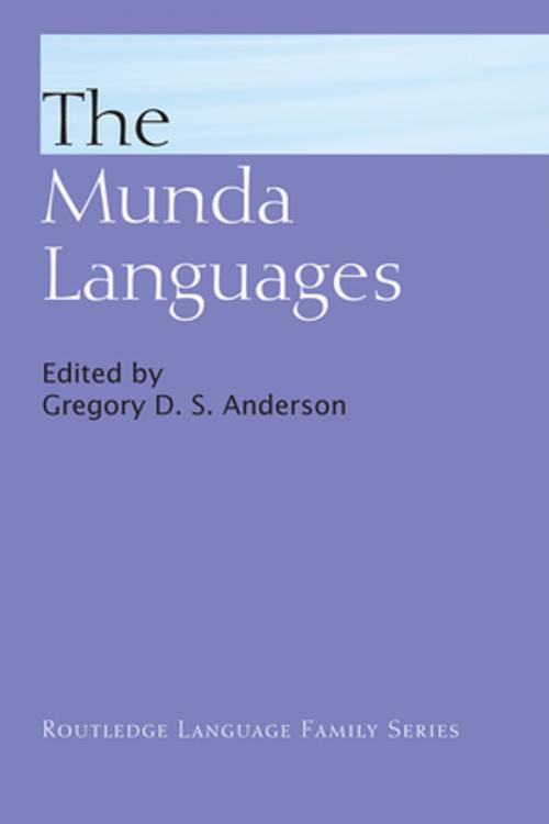 Cover of the book The Munda Languages by Gregory D.S. Anderson, Taylor and Francis