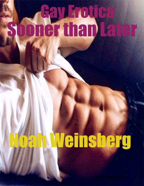 Cover of the book Gay Erotica Sooner Than Later by Noah Weinsberg, Lulu.com