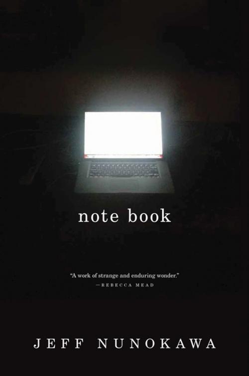 Cover of the book Note Book by Jeff Nunokawa, Princeton University Press