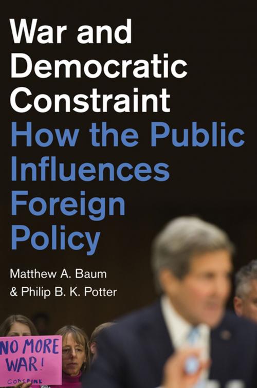 Cover of the book War and Democratic Constraint by Matthew A. Baum, Philip B. K. Potter, Princeton University Press