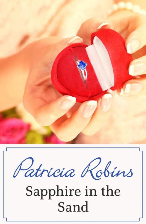 Cover of the book Sapphire in the Sand by Patricia Robins, Hodder & Stoughton