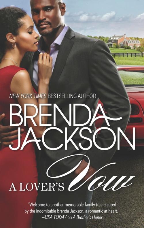 Cover of the book A Lover's Vow by Brenda Jackson, MIRA Books