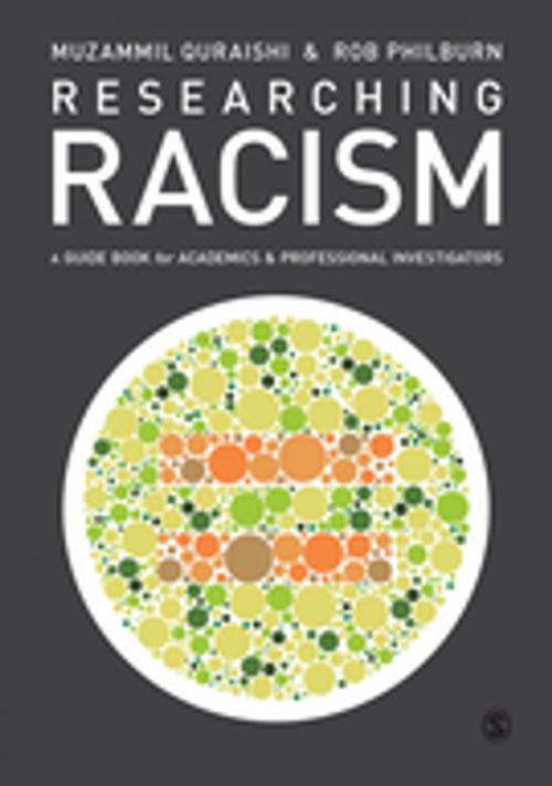 Cover of the book Researching Racism by Dr Muzammil Quraishi, Dr Rob Philburn, SAGE Publications