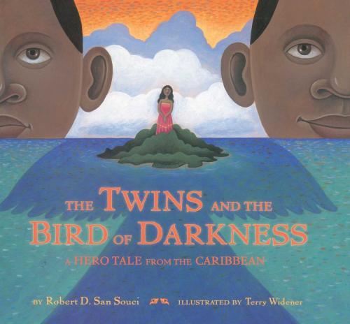 Cover of the book The Twins and the Bird of Darkness by Robert D. San Souci, Simon & Schuster Books for Young Readers