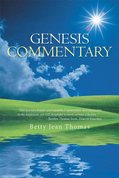 Cover of the book Genesis Commentary by Betty Jean Thomas, WestBow Press