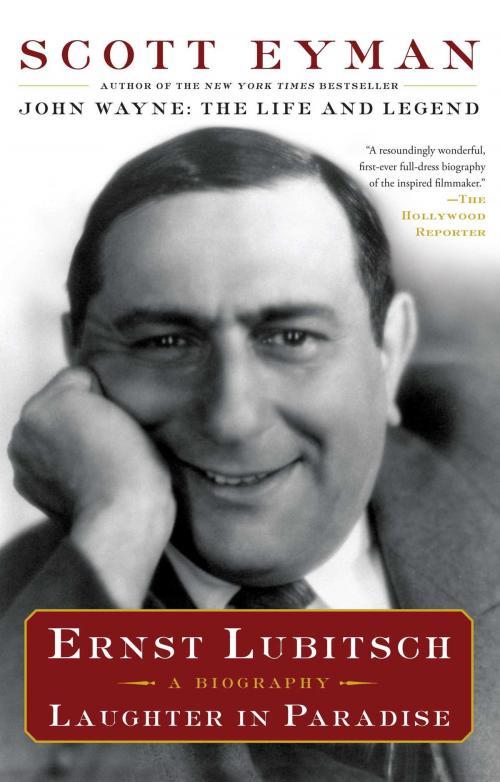 Cover of the book Ernst Lubitsch by Scott Eyman, Simon & Schuster