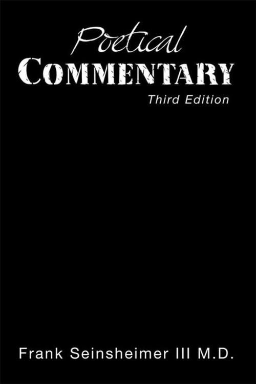 Cover of the book Poetical Commentary by Frank Seinsheimer III, Xlibris US