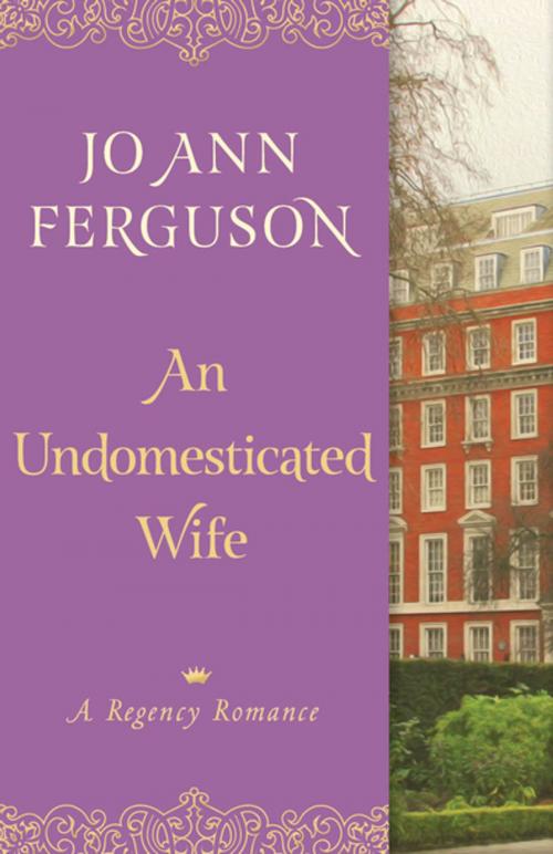 Cover of the book An Undomesticated Wife by Jo Ann Ferguson, Open Road Distribution